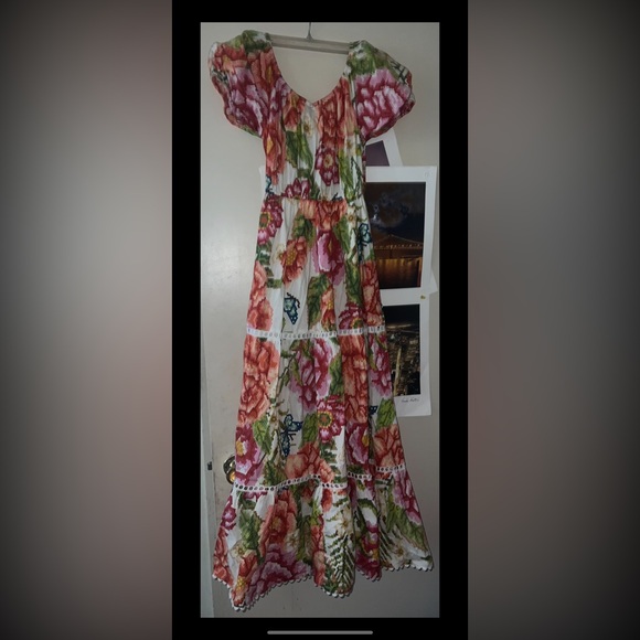 Farm rio vintage floral maxi dress xs nwt - Picture 2 of 2